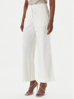 BOSS Spodnie materiałowe C_Tahilone1 50561636 Beżowy Wide Leg