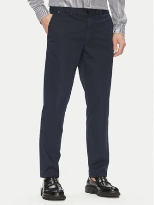 BOSS Spodnie materiałowe H-Kaiton1 50540650 Granatowy Slim Fit
