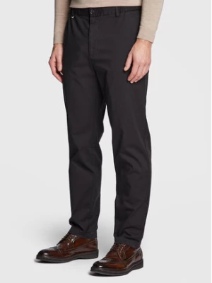 Boss Spodnie materiałowe Kane-Ds 50478577 Czarny Slim Fit