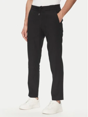 BOSS Spodnie materiałowe Sanderson-L 50536881 Czarny Regular Fit