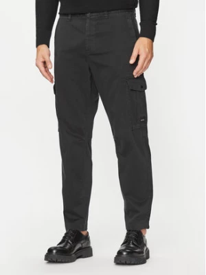Boss Spodnie materiałowe Sisla-5-Cargo 50501614 Czarny Regular Fit