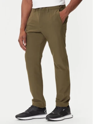 BOSS Spodnie materiałowe T_Commuter 50534303 Zielony Slim Fit