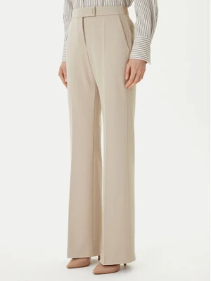BOSS Spodnie materiałowe Talia4 50551907 Beżowy Relaxed Fit