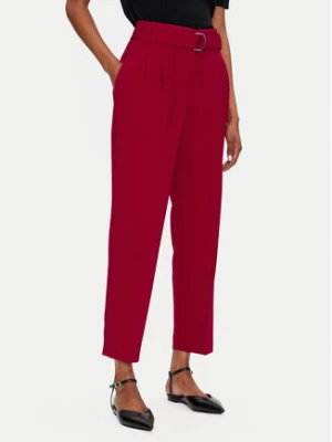 Boss Spodnie materiałowe Tapiah 50490037 Czerwony Regular Fit