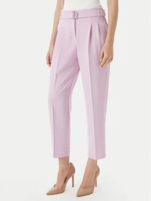 BOSS Spodnie materiałowe Tapiah 50490037 Fioletowy Regular Fit