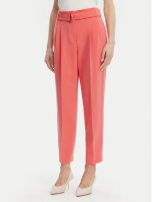 BOSS Spodnie materiałowe Tapiah 50490037 Różowy Regular Fit