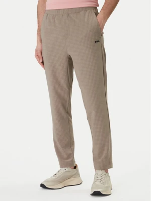 BOSS Spodnie materiałowe Terrace 50558503 Beżowy Tapered Fit