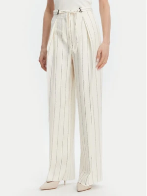 BOSS Spodnie materiałowe Tiana5 50538216 Beżowy Relaxed Fit