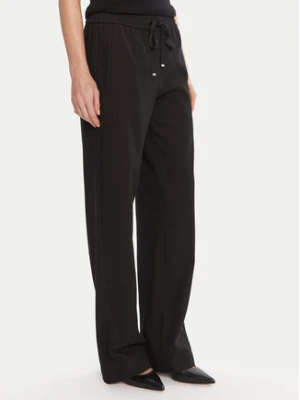 BOSS Spodnie materiałowe Tildina 50543268 Czarny Relaxed Fit