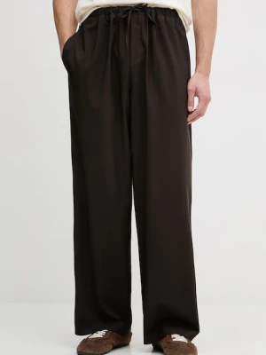 BOSS spodnie męskie wełniane BOSS X DAVID BECKHAM