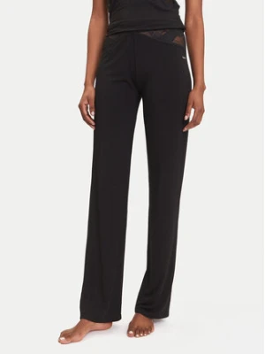 BOSS Spodnie piżamowe Peony 50545596 Czarny Relaxed Fit