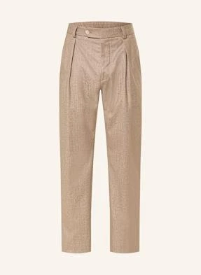 Boss Spodnie Regular Fit beige