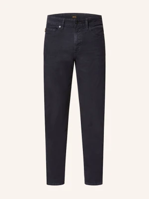 Boss Spodnie Sztruksowe Delaware Slim Fit blau GRANATOWY