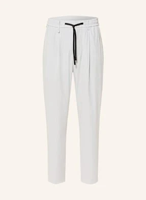 Boss Spodnie W Stylu Dresowym Convert Pleat Tapered Fit grau