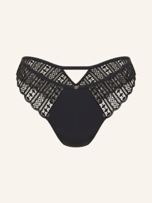 Boss String Guipure Z Wycięciem schwarz