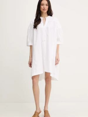 BOSS sukienka bawełniana Dollana