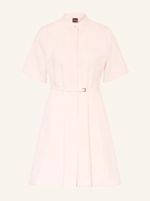 Boss Sukienka Dalinia Z Lnem rosa