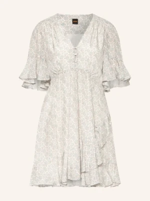 Boss Sukienka Dalizia Z Falbanami beige