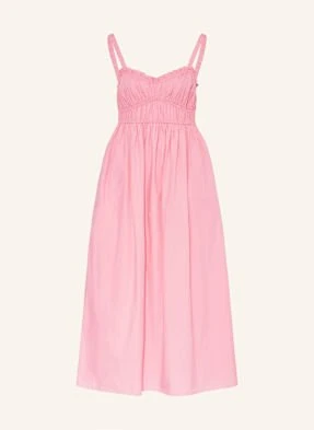 Boss Sukienka Dalza Z Falbankami pink