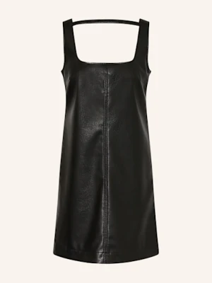 Boss Sukienka Dashini Z Imitacji Skóry schwarz