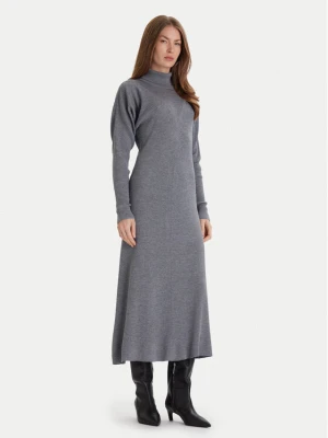 BOSS Sukienka dzianinowa Forbini 50548520 Szary Regular Fit