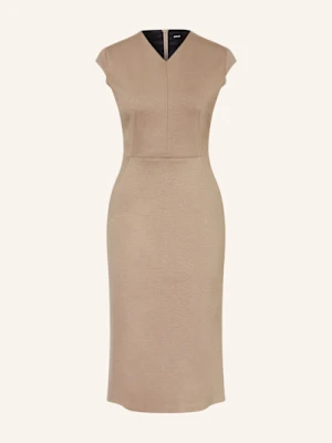 Boss Sukienka Etui Dulisa beige