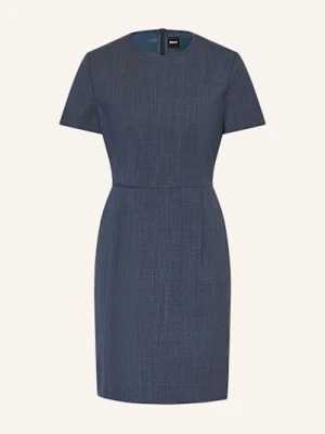 Boss Sukienka Etui Dunera blau