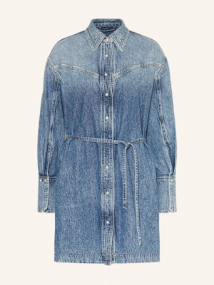 Boss Sukienka Jeansowa blau