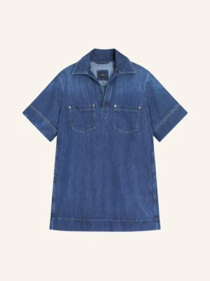 Boss Sukienka Jeansowa blau