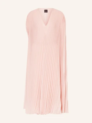 Boss Sukienka Koktajlowa Dennya Plisowana rosa