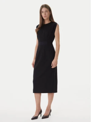 BOSS Sukienka koktajlowa Detira1 50551898 Czarny Slim Fit