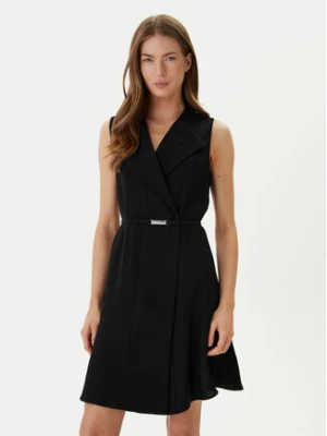 BOSS Sukienka koktajlowa Dimosa 50554224 Czarny Regular Fit