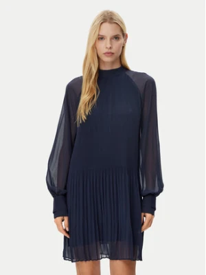 BOSS Sukienka koktajlowa Dolumi 50531542 Granatowy Regular Fit