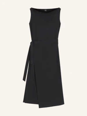 Boss Sukienka Kopertowa Emiaky Z Dżerseju schwarz