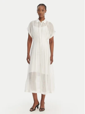 BOSS Sukienka koszulowa Davinata 50559733 Biały Regular Fit