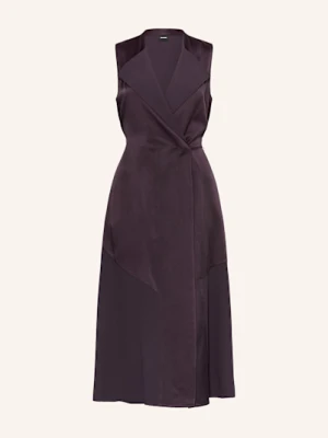 Boss Sukienka Satynowa Dimosa rot