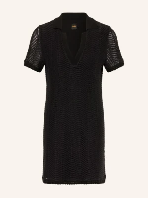Boss Sukienka Szydełkowa Eloa schwarz
