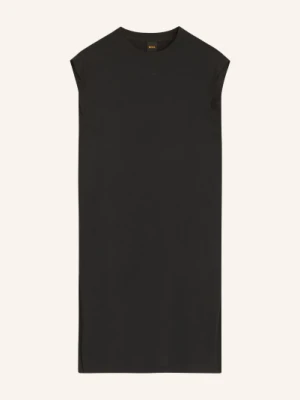 Boss Sukienka Z Dżerseju Edress schwarz