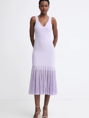 BOSS sukienka z lyocellem Floe