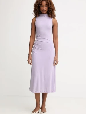 BOSS sukienka z wiskozy Eylai