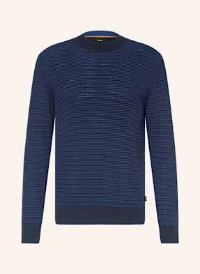 Boss Sweter Amercury blau