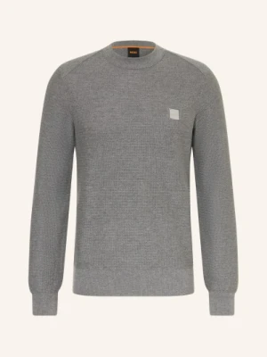 Boss Sweter Anion grau