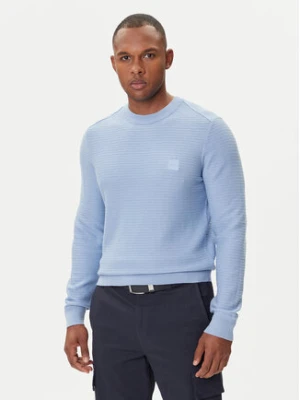BOSS Sweter Anion_S 50527584 Granatowy Regular Fit