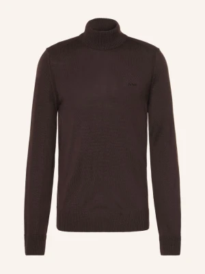 Boss Sweter Avac braun CIEMNOBRĄZOWY