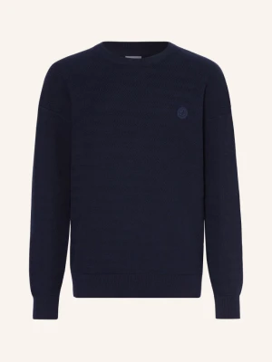 Boss Sweter blau GRANATOWY