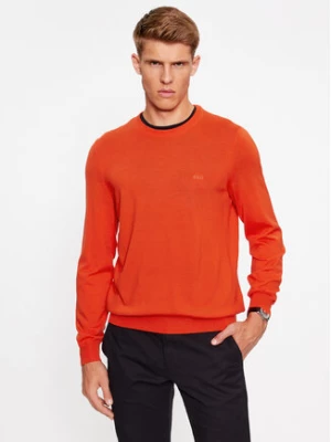 Boss Sweter Botto-L 50476364 Pomarańczowy Regular Fit