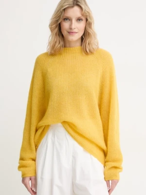 BOSS sweter damski z wełną Fewena