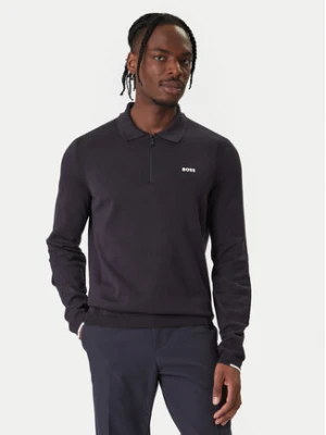 BOSS Sweter Ever 50551688 Granatowy Regular Fit