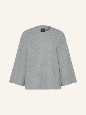 Boss Sweter Falinas Z Rękawami 3 / 4 grau SZARY