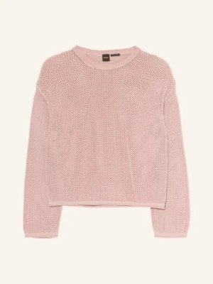 Boss Sweter Farde rosa